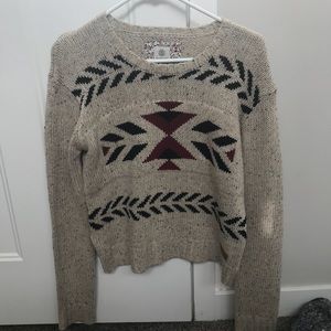 Element patterned sweater worn once!